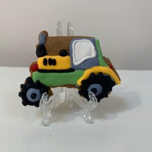 Piernikowy traktor.