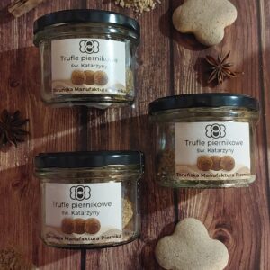 Trufle piernikowe Św. Katarzyny.